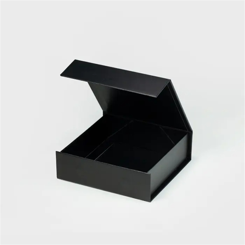 Magnetic Gift Box 120x120x40mm Black - 50/Pack - dimensions