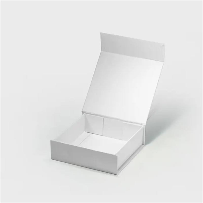 Magnetic Gift Box 120x120x40mm White - 50/Pack - dimensions