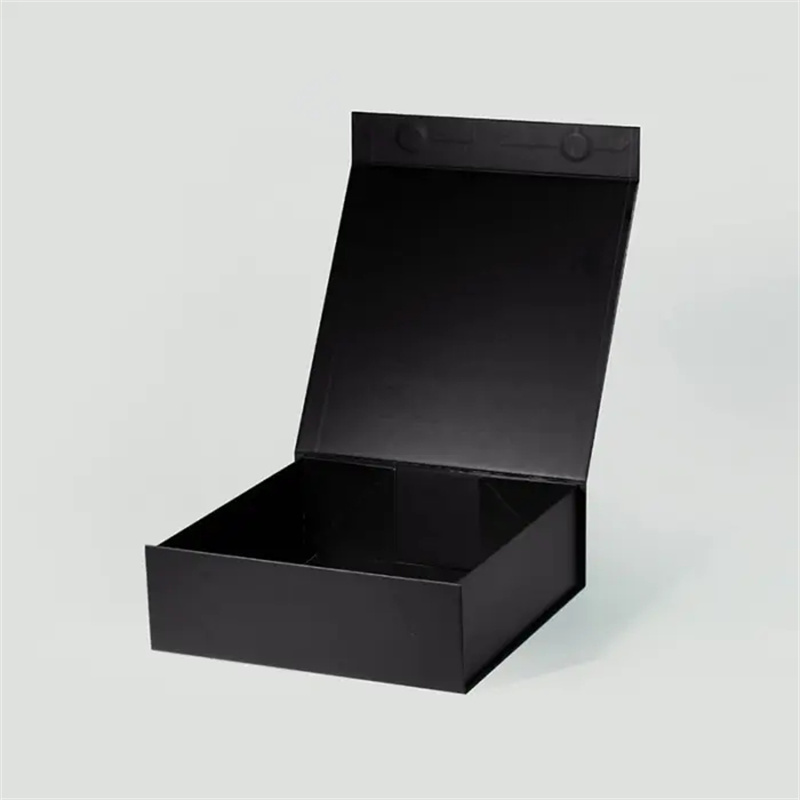 Magnetic Gift Box 235x235x80mm Black - 25/Pack - dimensions