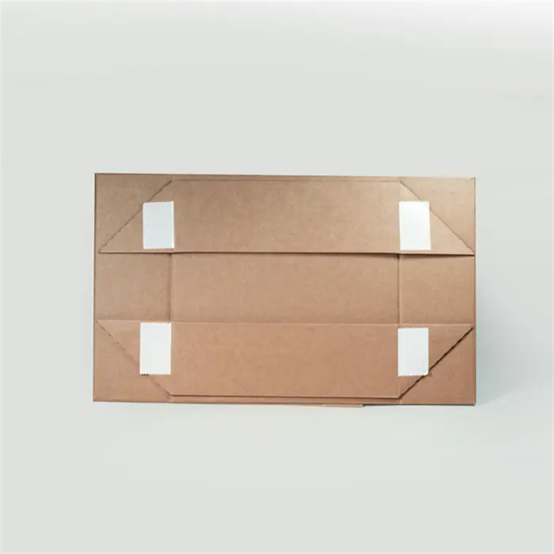 Magnetic Gift Box 235x235x80mm Brown - 25/Pack - dimensions