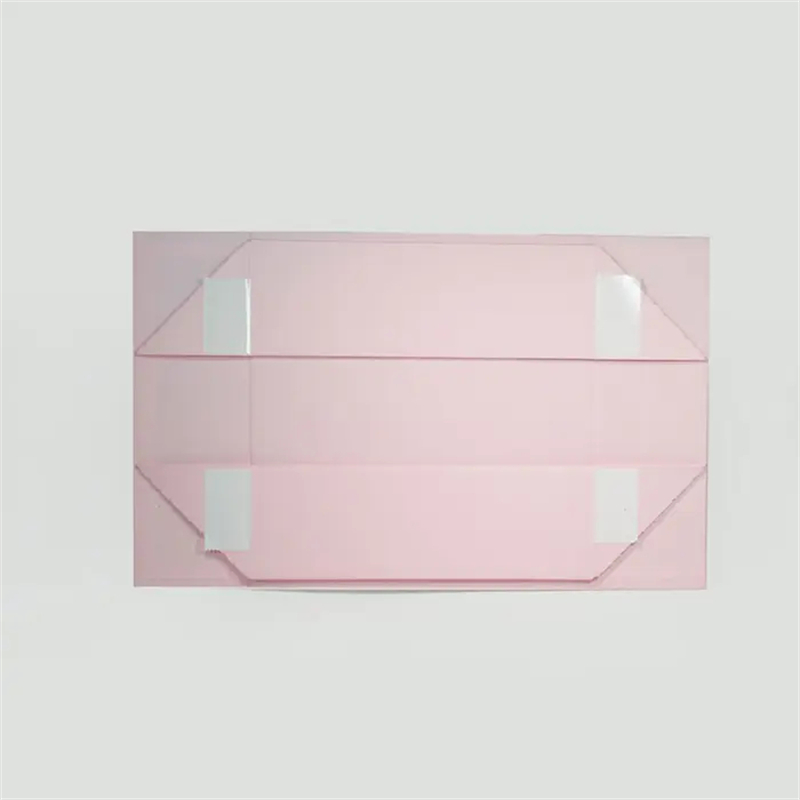 Magnetic Gift Box 235x235x80mm Pink - 25/Pack - dimensions