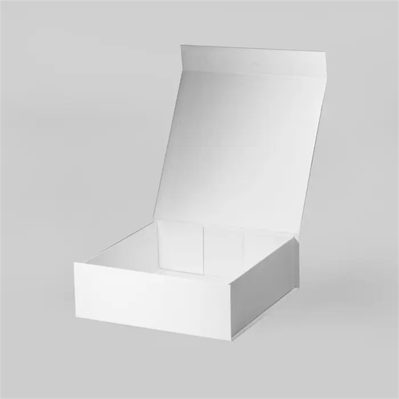 Magnetic Gift Box 235x235x80mm White - 25/Pack - dimensions