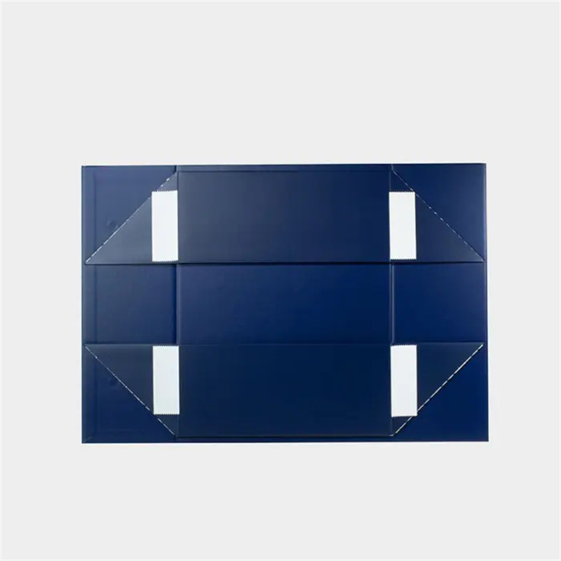 Magnetic Gift Box 330x255x115mm Navy Blue - 25/Pack - dimensions