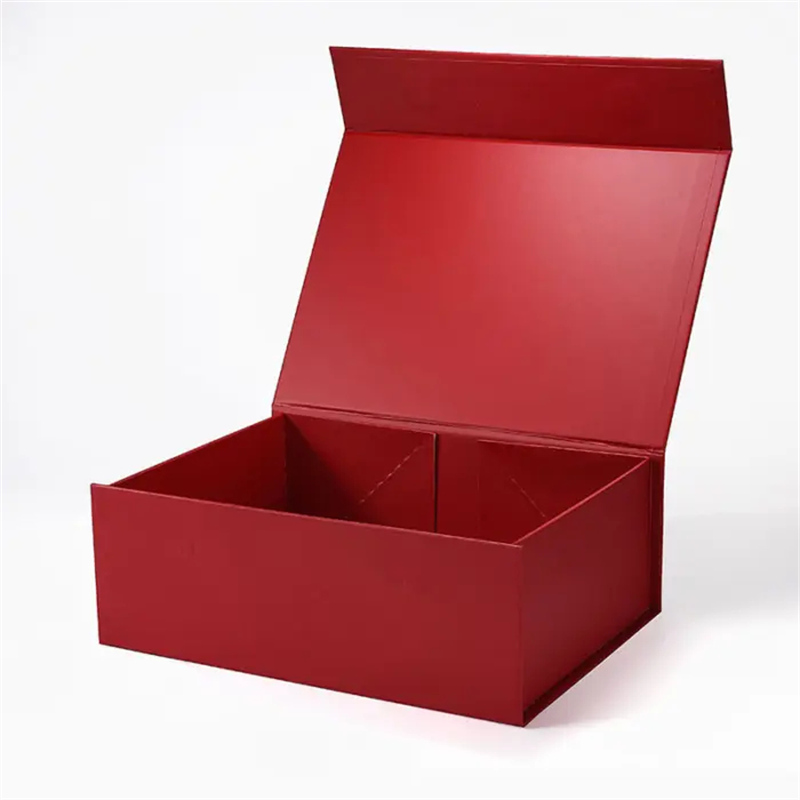 Magnetic Gift Box 330x255x115mm Red - 25/Pack - dimensions