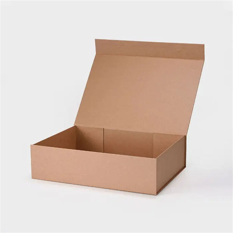 Magnetic Gift Box 440x320x120mm Brown - 12/Pack - dimensions