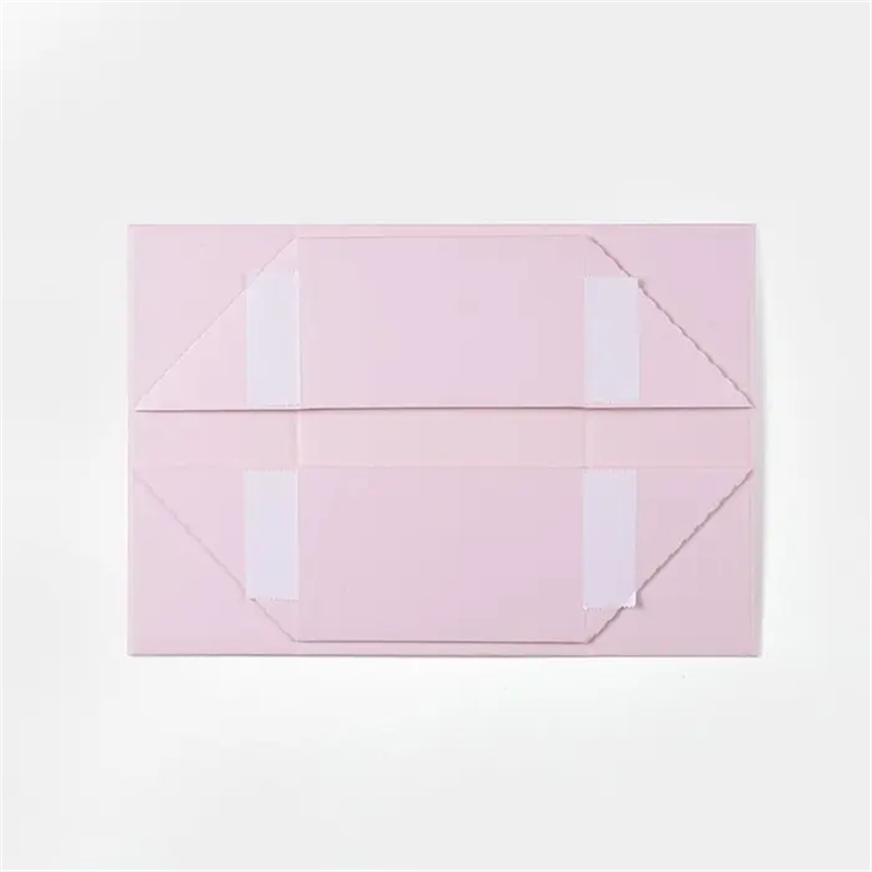 Magnetic Gift Box with Ribbon 235x170x100mm Pink - 25/Pack - dimensions