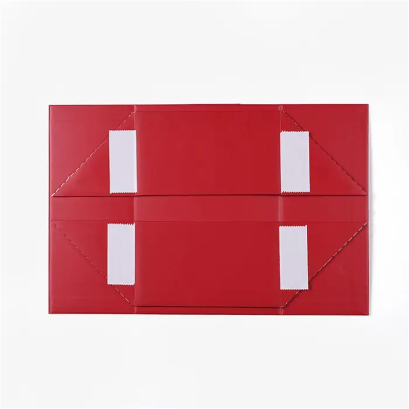 Magnetic Gift Box with Ribbon 235x170x100mm Red - 25/Pack - dimensions