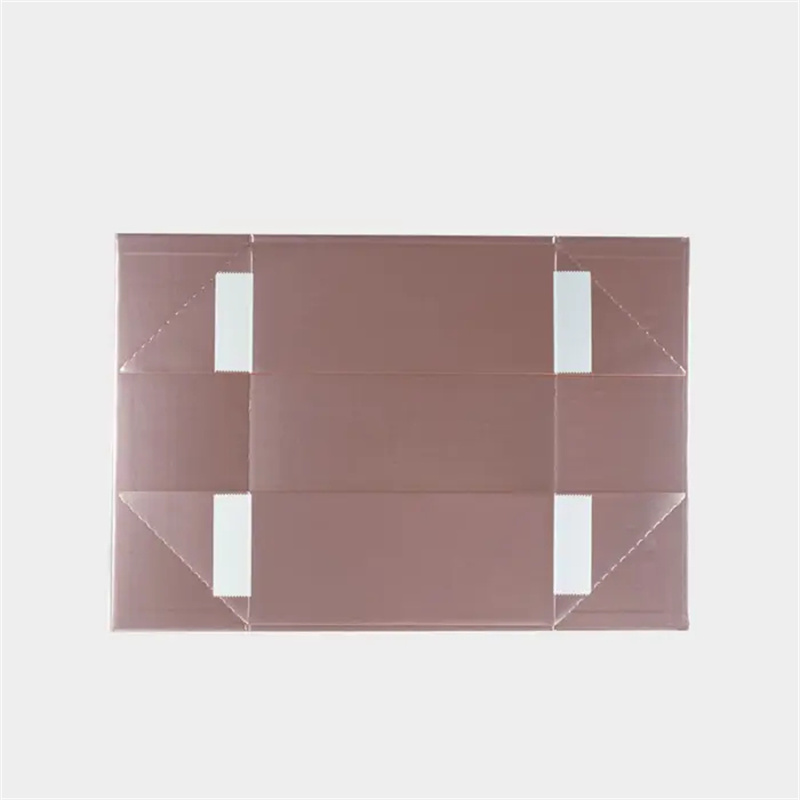 Magnetic Gift Box with Ribbon 330x255x115mm Rose Gold - 25/Pack - dimensions