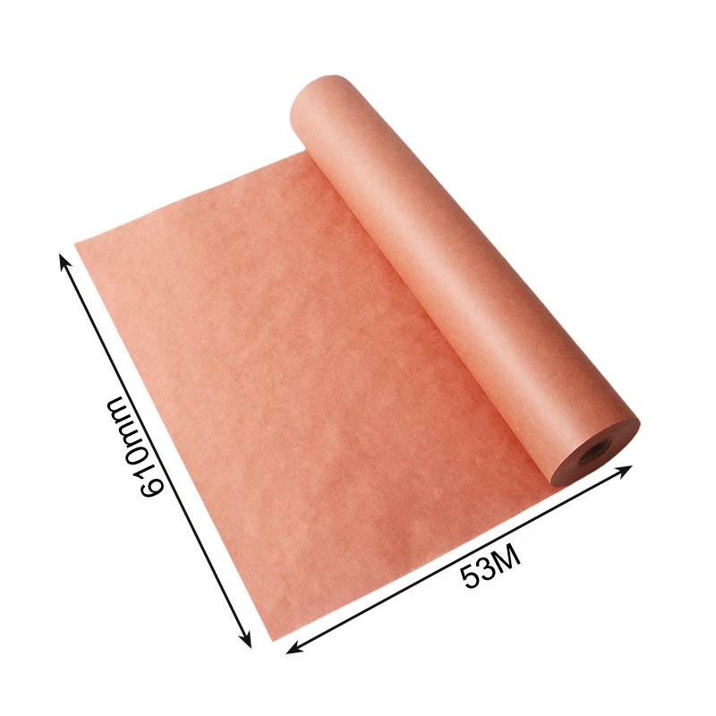 Butcher Paper Roll 610mmx53M Pink - dimensions