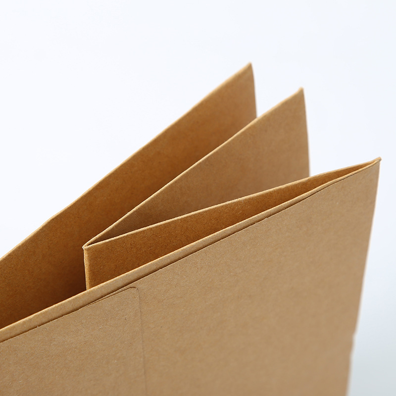 Paper Bags with Cloth Handles 400x125x300mm Brown - 50/Pack - dimensions