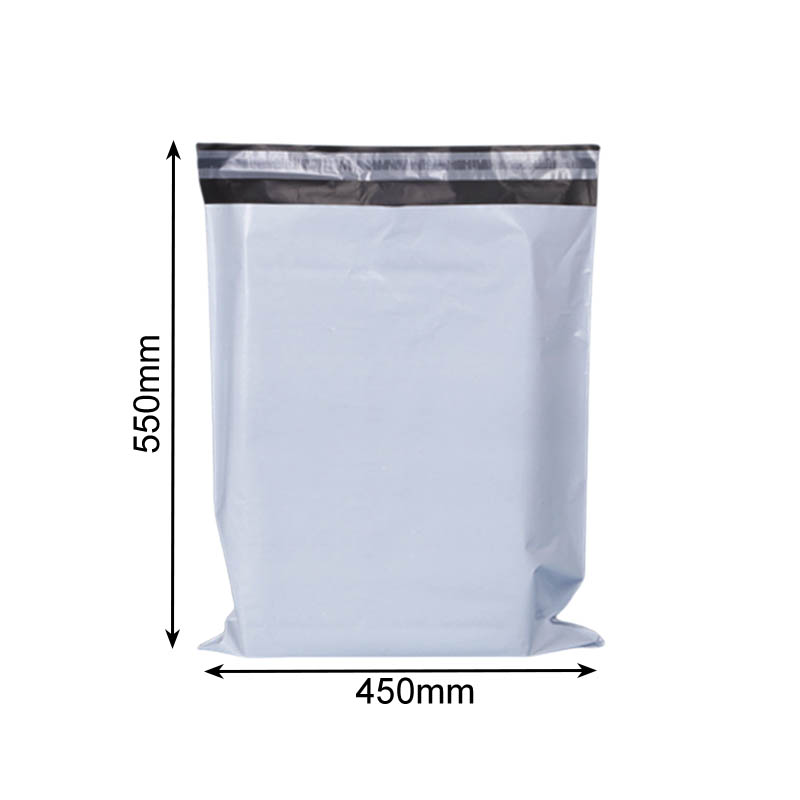 Large Poly Courier Satchels 450x550mm - 100/Pack - dimensions