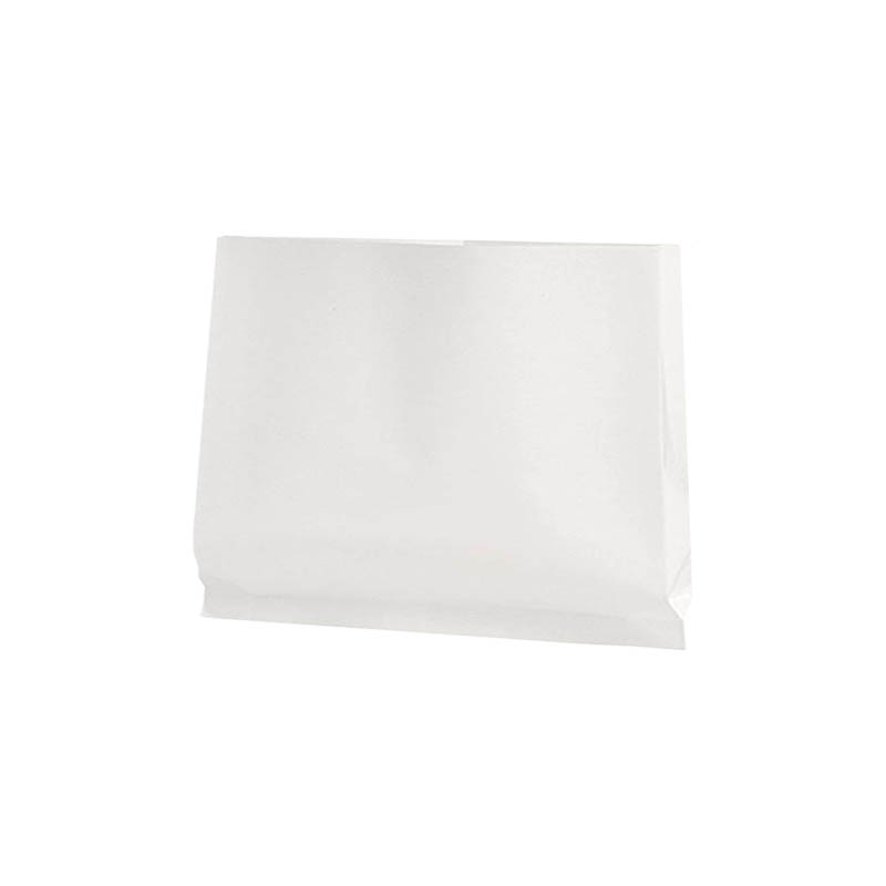 Greaseproof Paper Bags Flat Bottom 160x110mm White - 600/Pack