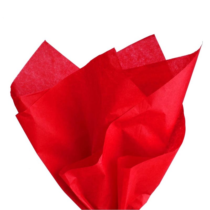 Tissue Paper 750x500mm Red - 480 Sheets