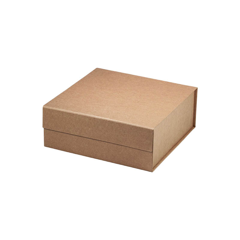 Magnetic Gift Box 235x235x80mm Brown - 25/Pack - dimensions