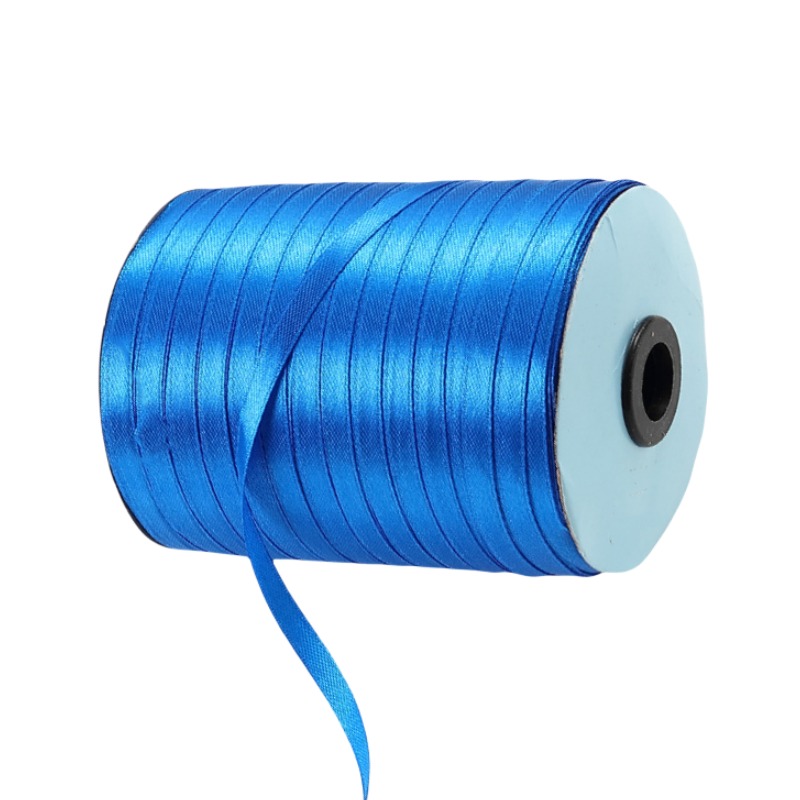 Single Faced Satin Ribbon Roll 6mmx530M Blue