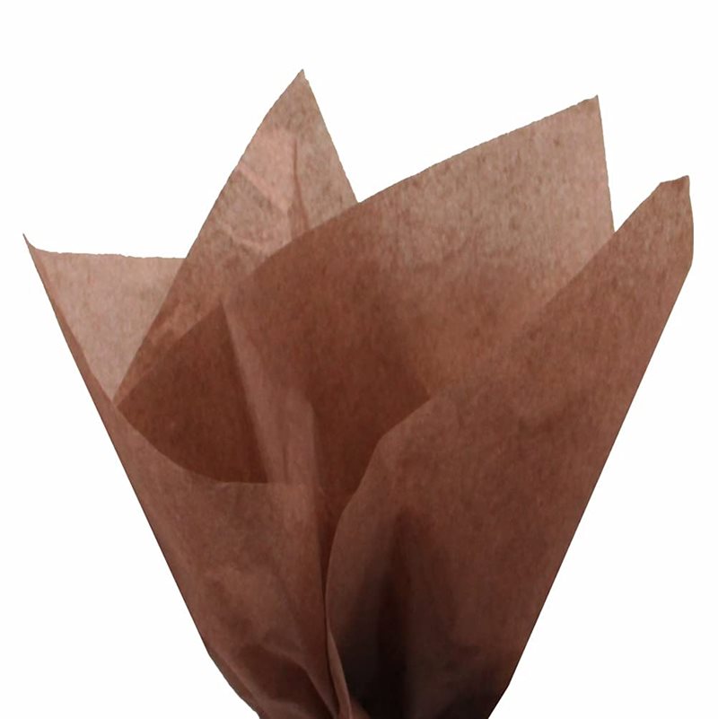 Tissue Paper 750x500mm Chocolate Brown - 480 Sheets