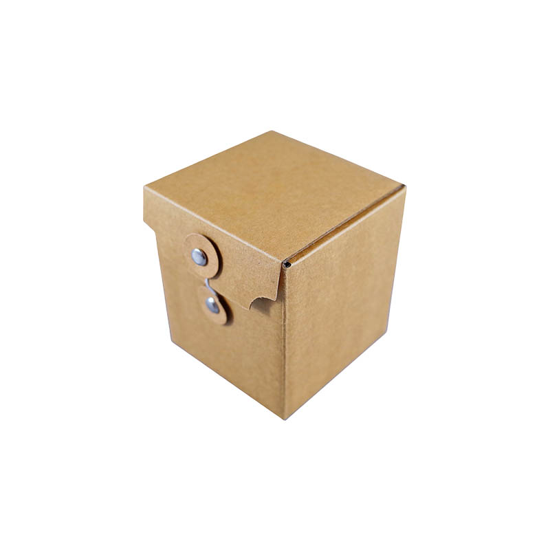 Candle Packing Boxes with Buckle Rope 80x80x95mm - 50/Pack - dimensions