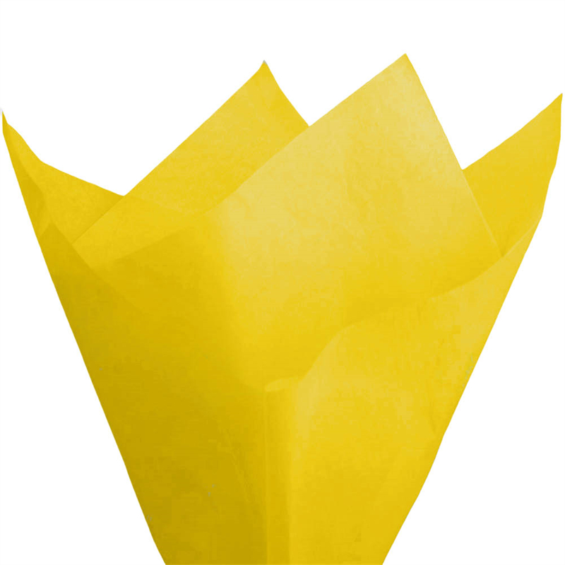 Tissue Paper 750x500mm Yellow - 480 Sheets