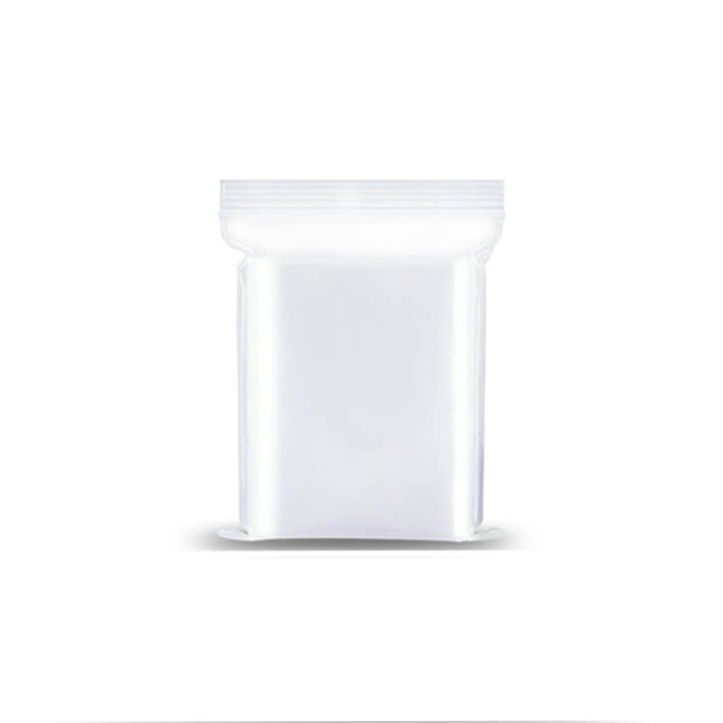 Reclosable Zip Poly Bags 150x200mm Clear - 1000/Pack - dimensions