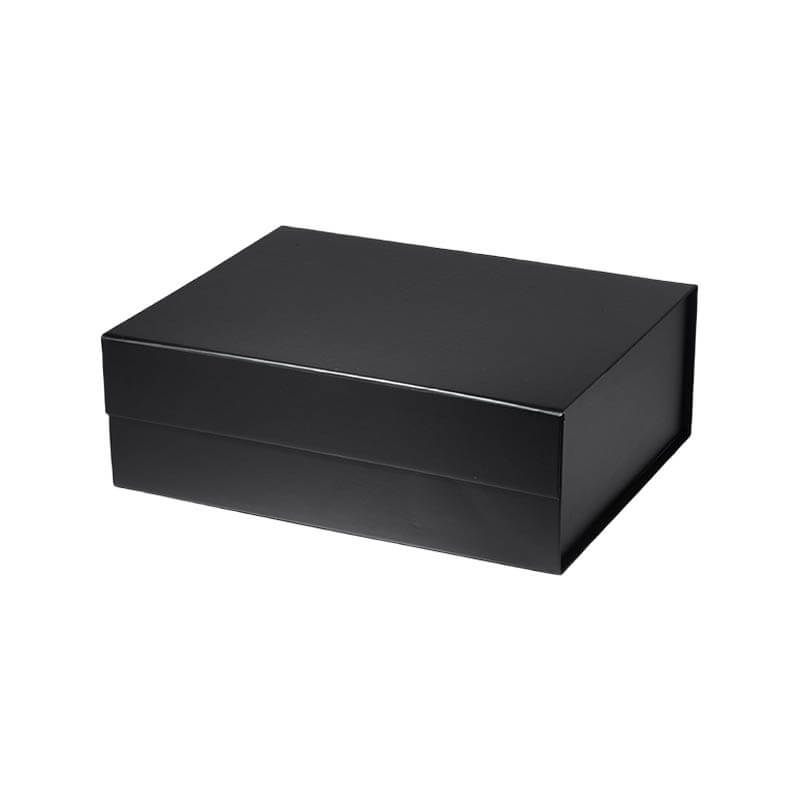 Magnetic Gift Box 330x255x115mm Black - 25/Pack - dimensions