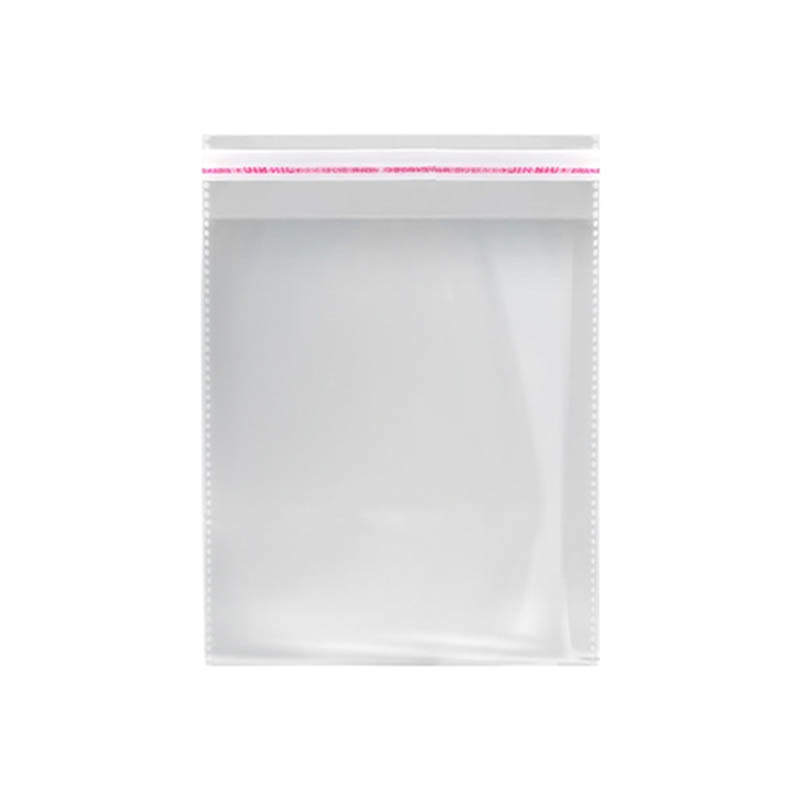 Peel and Seal Cellophane Bags 200x260mm - 1000/Pack - dimensions