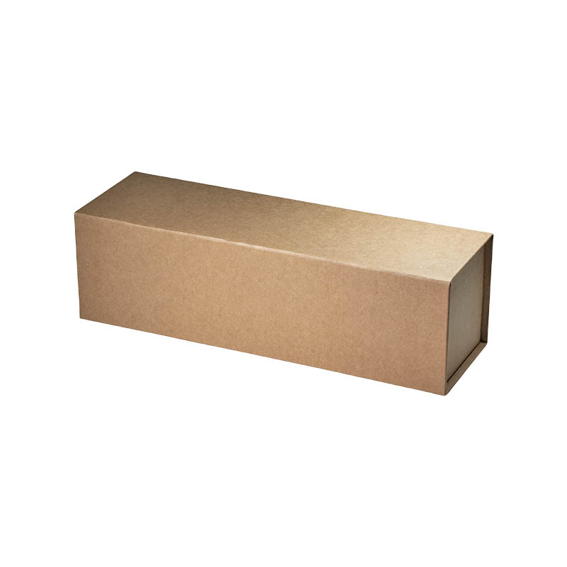 Magnetic Gift Wine Box 325x110x105mm Brown - 25/Pack