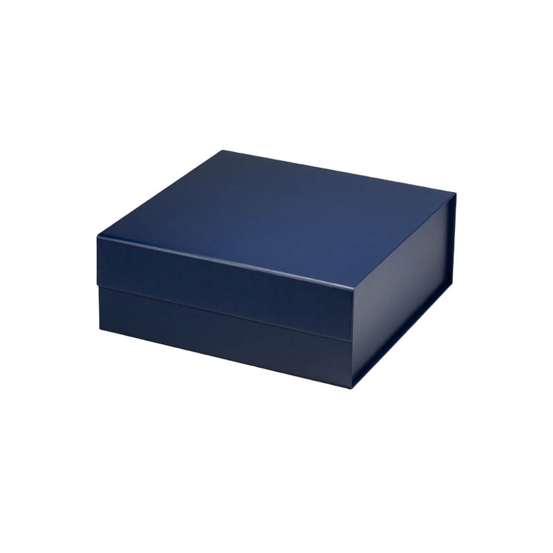 Magnetic Gift Box 235x235x80mm Navy Blue - 25/Pack - dimensions