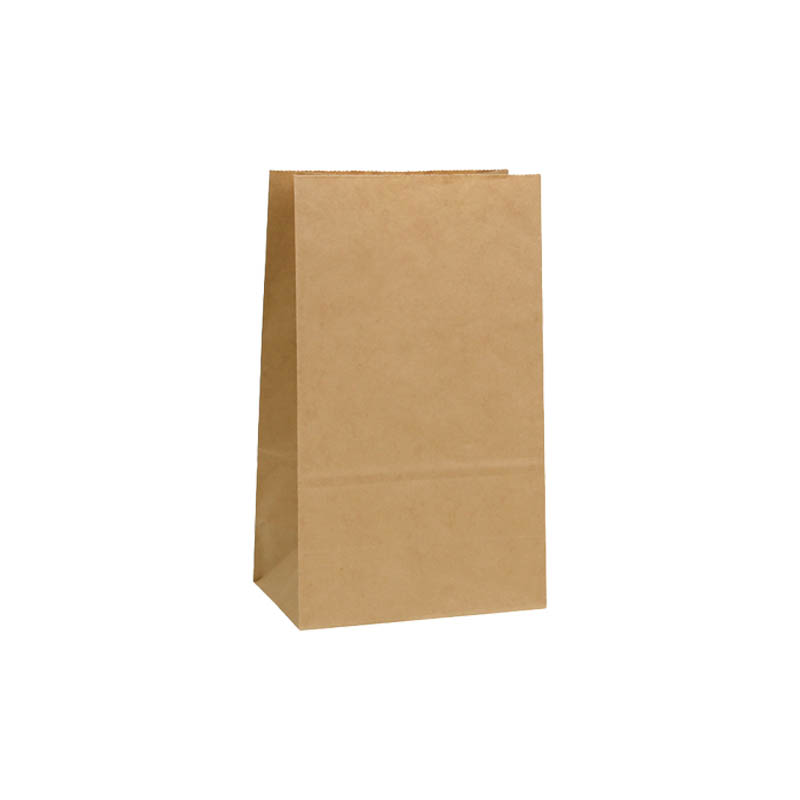 Medium Paper Gift Bags No Handles 130x240mm Brown - 100/Pack